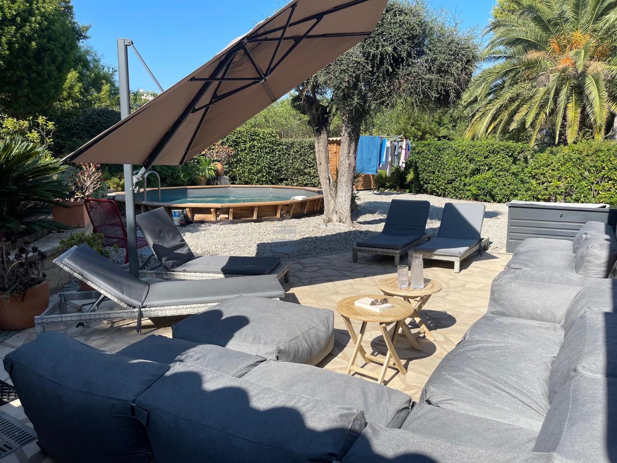 Villa Vue Mer Presqu'Ile De Giens Avec Piscine Hyeres Exterior photo